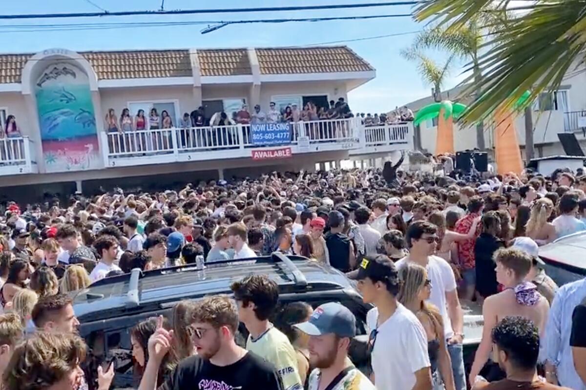 Officials warn of danger at Deltopia unsanctioned spring break party ...