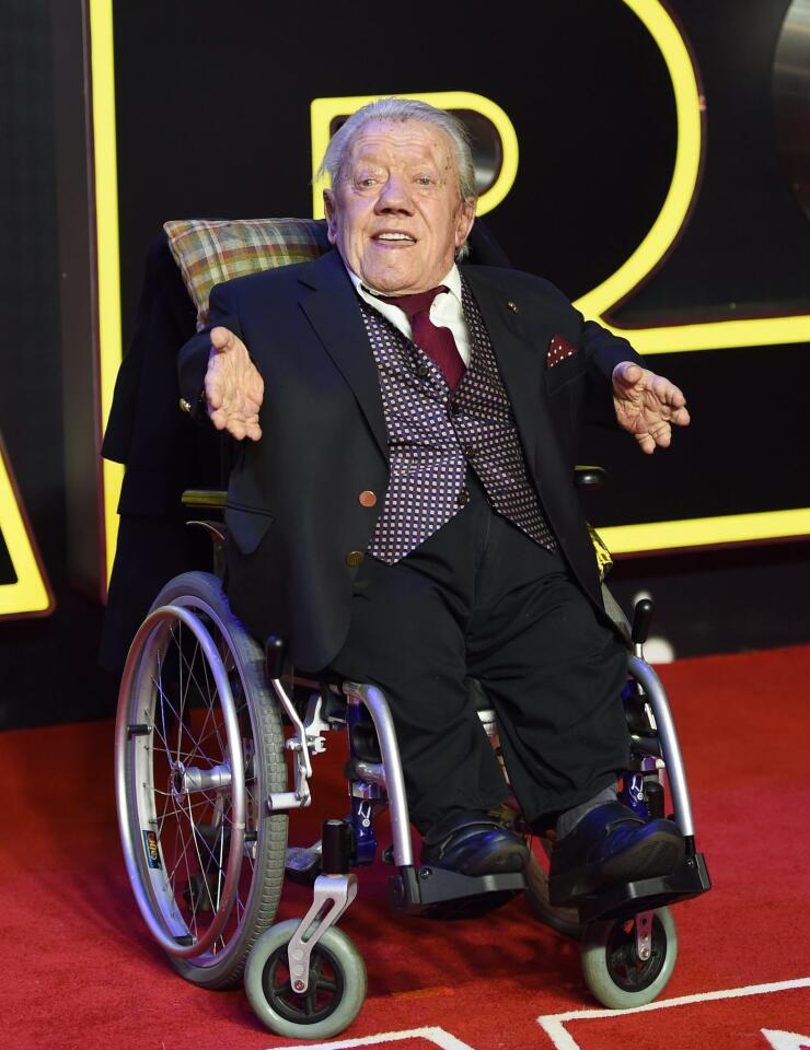 'Star Wars' actor Kenny Baker dies at 81