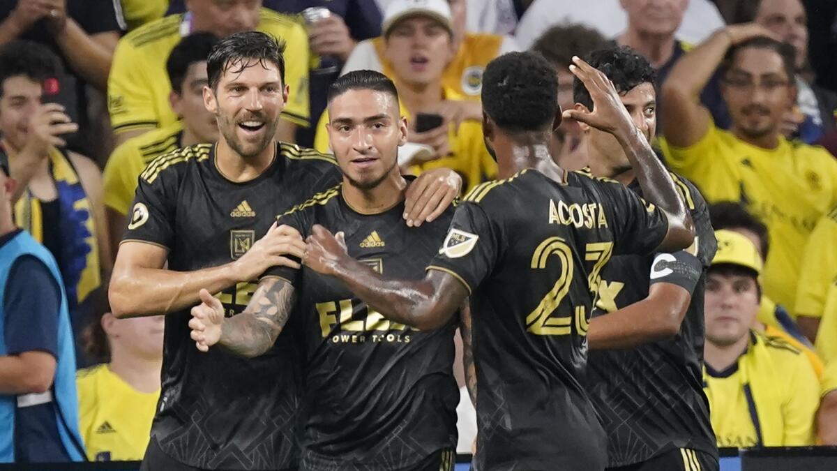 Former Real Madrid star Gareth Bale makes LAFC debut in win over Nashville  - in pictures