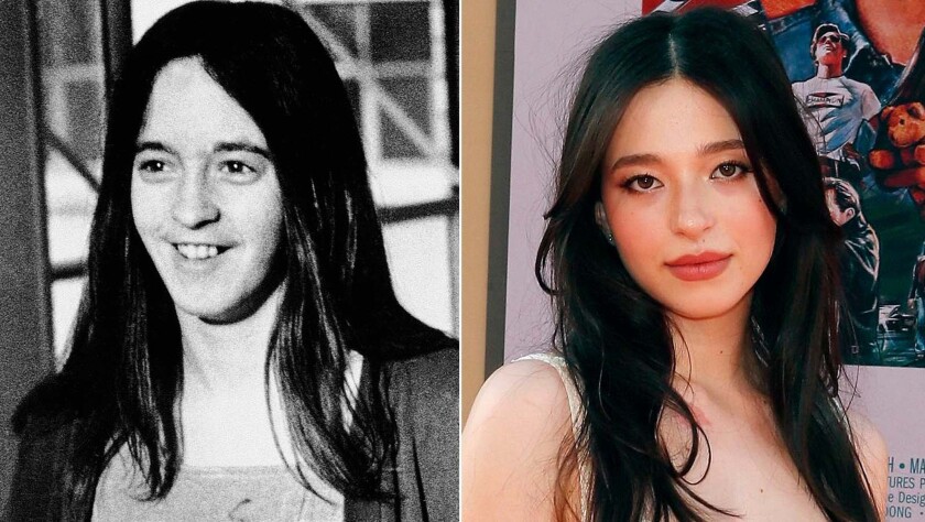 Susan Atkins, left, and Mikey Madison.