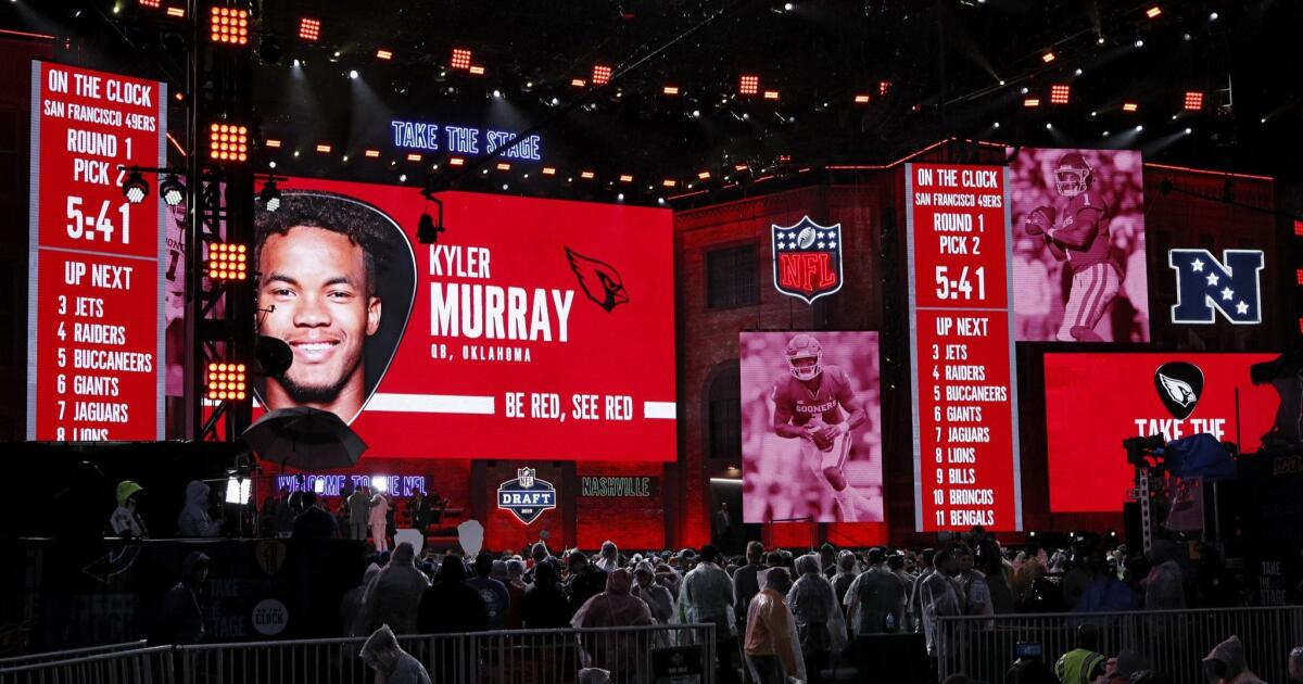 NFL mock draft 2019 (3.0): Kyler Murray goes No. 1, Cardinals trade Josh  Rosen to Giants and more predictions 