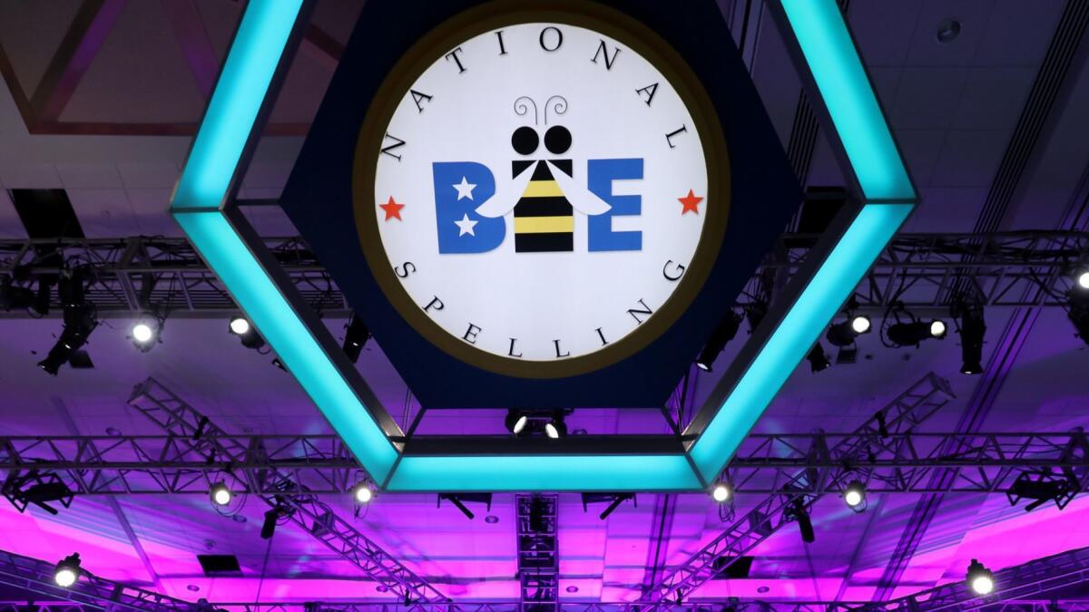 Students from across the country and around the world compete in the Scripps National Spelling Bee in National Harbor, Md.