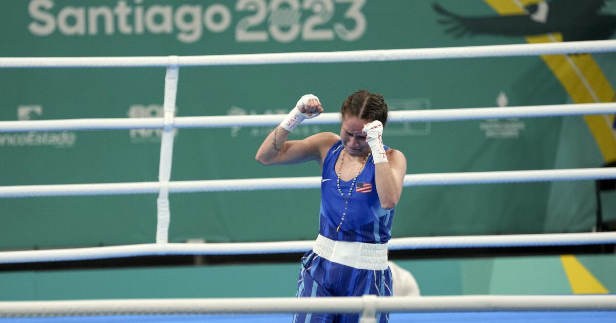 La «alborotadora» del boxeo Jennifer Lozano se ha convertido en la primera atleta olímpica de Laredo, Texas