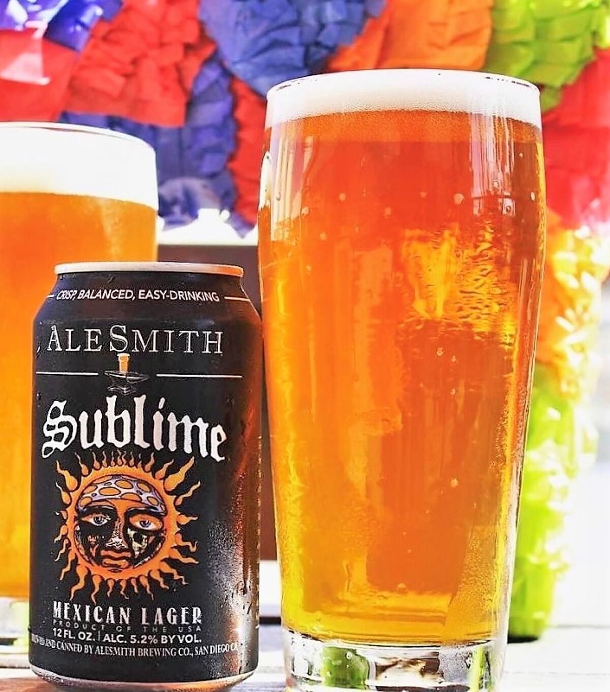 The Sublime Mexican Lager for AleSmith Brewing Company.