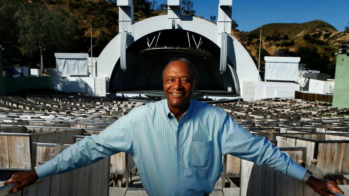 Hollywood Bowl Orchestra conductor Thomas Wilkins (Mel Melcon / Los Angeles Times)