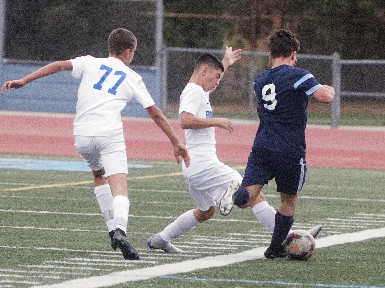 Photo Gallery: Crescenta Valley vs. Burbank in Pacific League boys' soccer