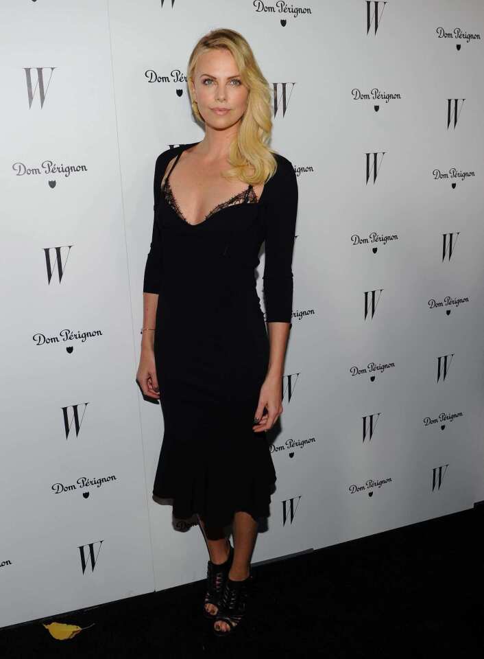 W Magazine celebrated this year's award contenders with a swanky Golden Globes pre-party at Chateau Marmont. "Young Adult's" Charlize Theron was among the A-list guests celebrating in the penthouse Friday night just days before the NBC telecast.