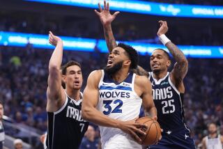 Minnesota Timberwolves center Karl-Anthony Towns (32) drives to the basket against.