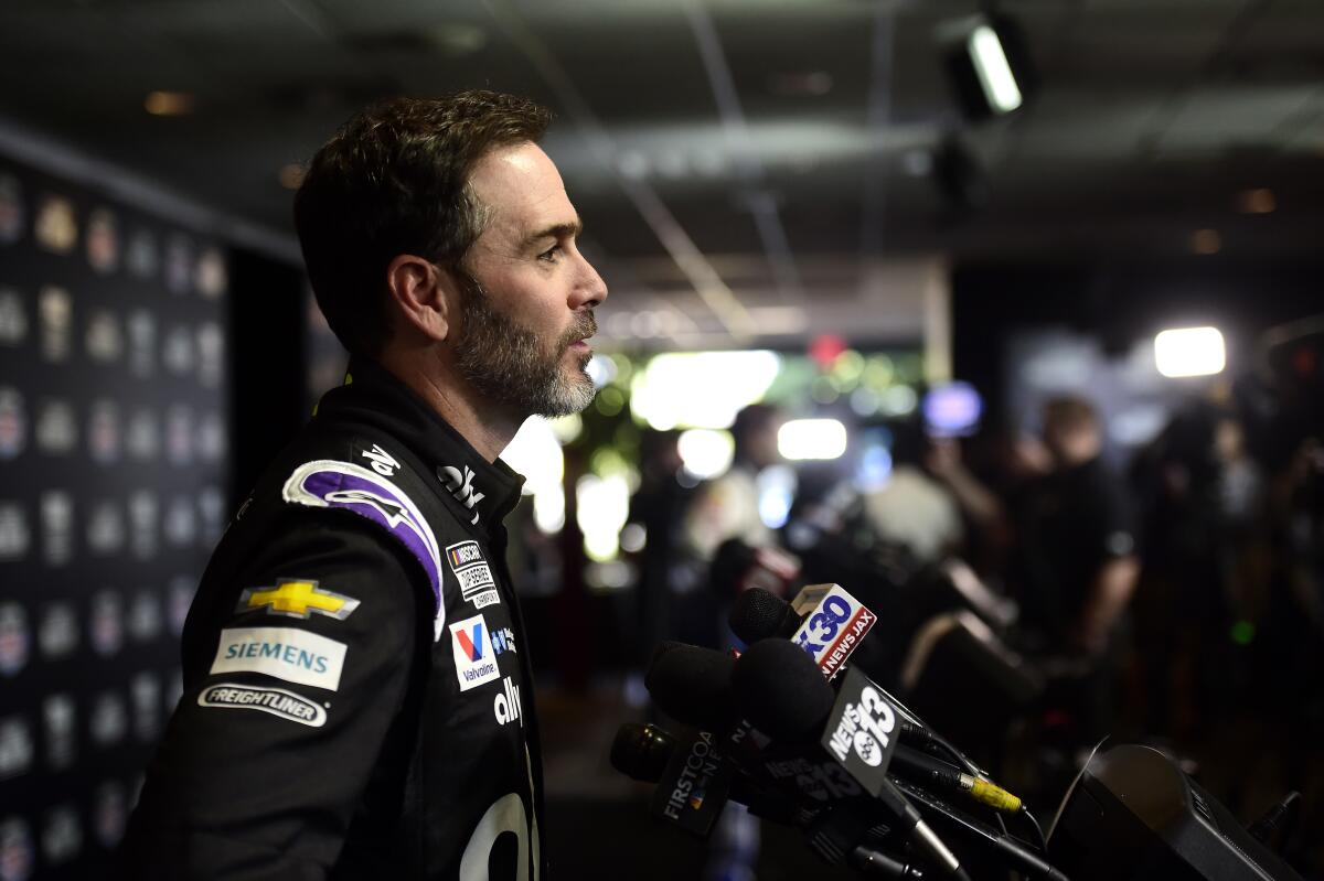 Seven-time NASCAR Cup champion Jimmie Johnson will make his final Daytona 500 start Sunday.