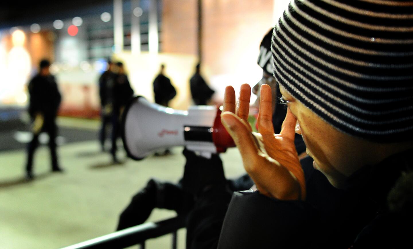 At the Ferguson Police Department