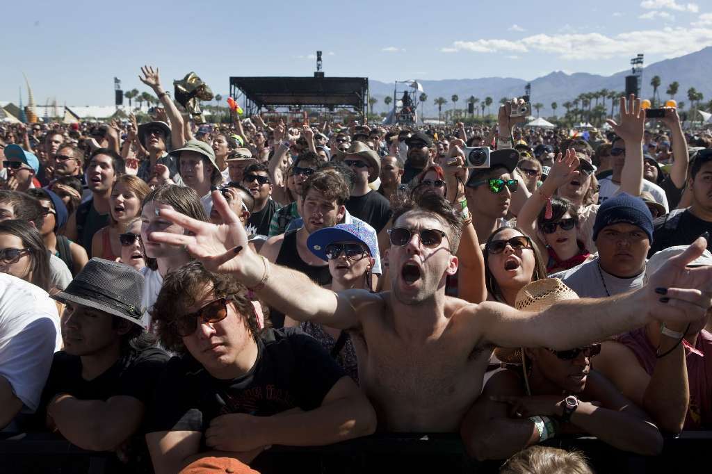 The two weekend festival in Indio, Calif. is one of the gold standards of every festival season. Headliners this year include The Stone Roses, Blur, Red Hot Chili Peppers and Phoenix. Some feel like the music can be beat this year but the weather definitely can't.
