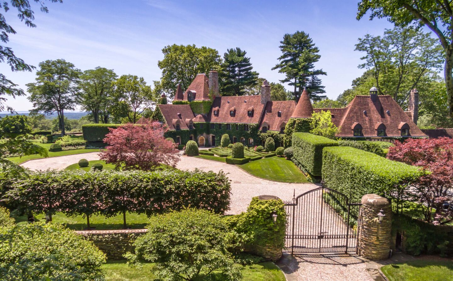 The 13,000-square-foot manor.
