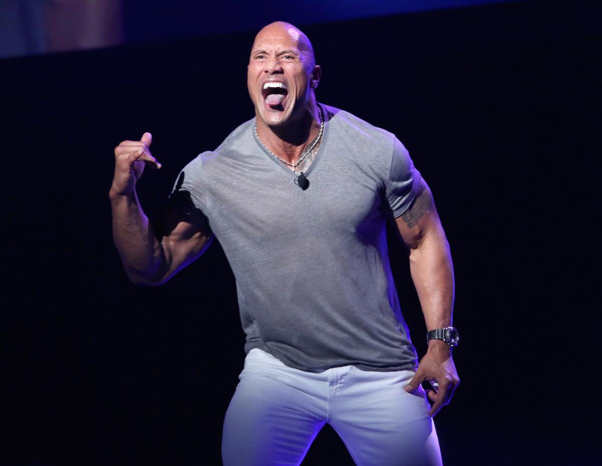 Dwayne Johnson voices a demigod named Maui in "Moana."