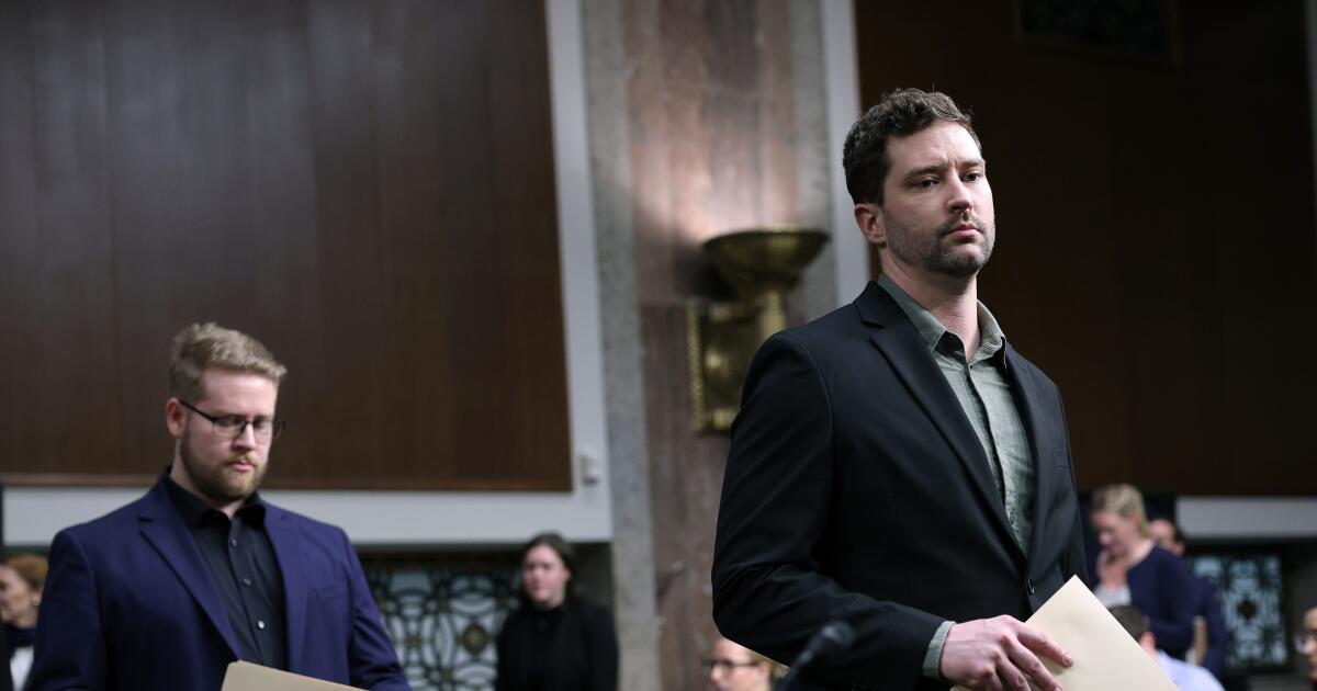 Amerikaanse burgers die door immigratieagenten zijn neergeschoten en gesleept, getuigen voor de Democraten in het Congres