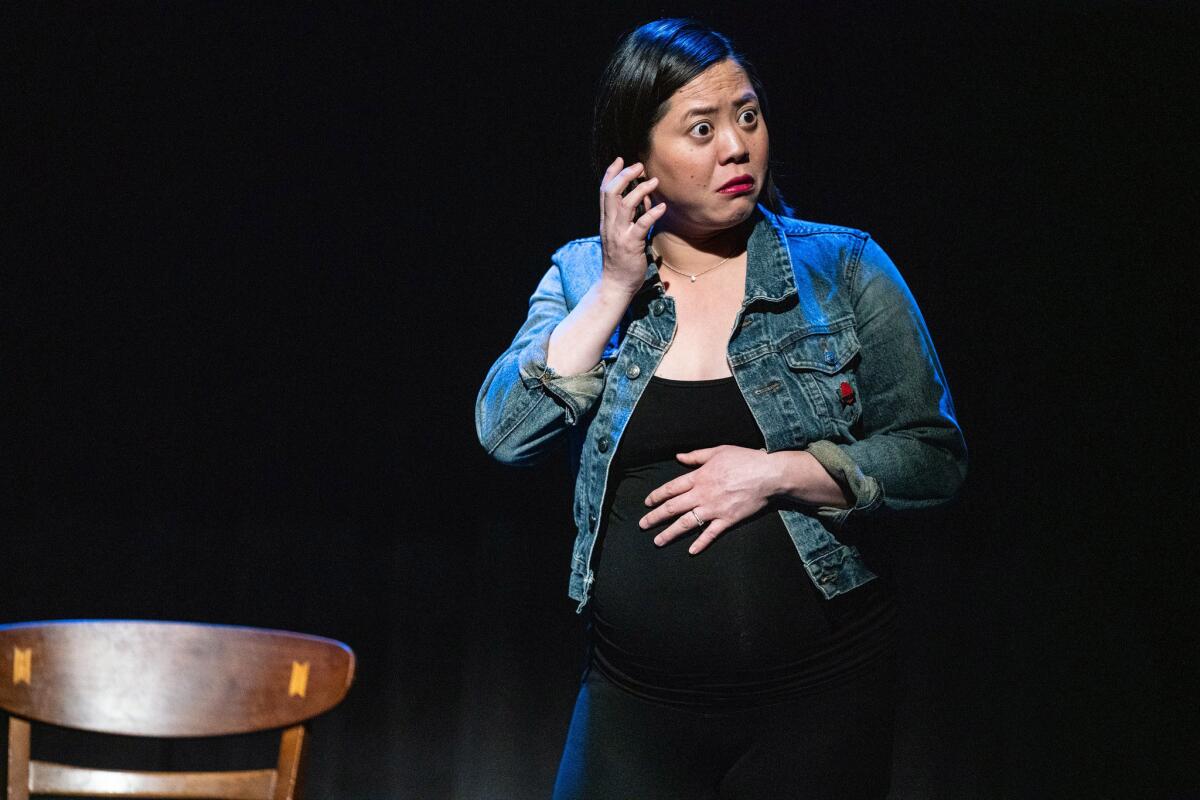 Susan Lieu playing herself in "140 LBS: How Beauty Killed My Mother."