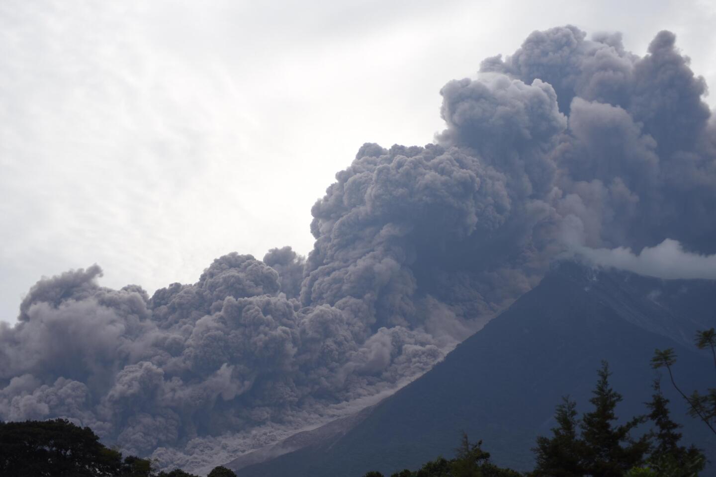 Fuego Volcano erupts in Guatemala