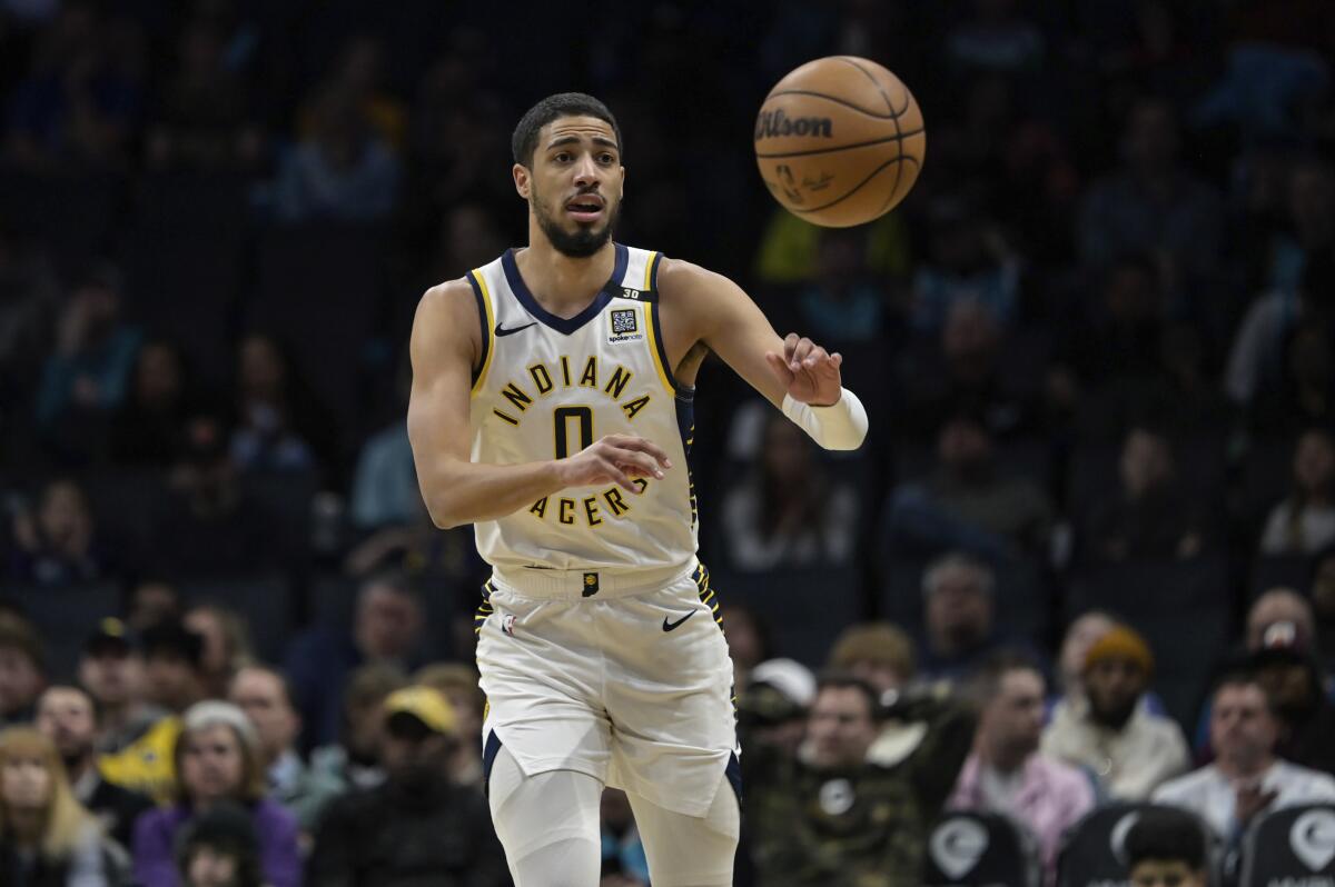 Pacers overcome career-high 35 points from Brandon Miller to beat Hornets  115-99 - The San Diego Union-Tribune