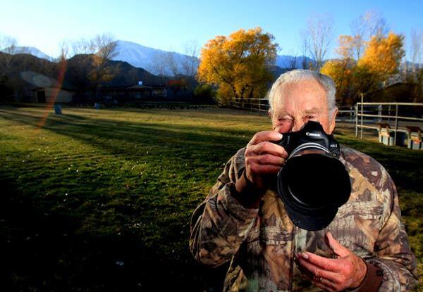 Dave McCoy, 94, the founder of the Mammoth Mountain ski resort, gained a passion for photography when friends gave him a camera as a retirement gift after he sold the resort to an international investor group in 2005. He has been photographing the Eastern Sierra ever since.