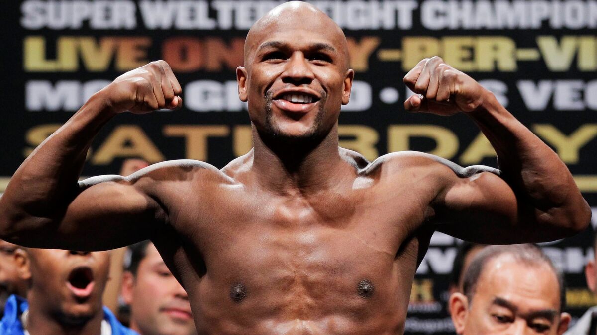 HBO's major high-profile fight between Floyd Mayweather and Manny Pacquiao in May 2015 was a pay-per-view event that was priced at $90 to $100.