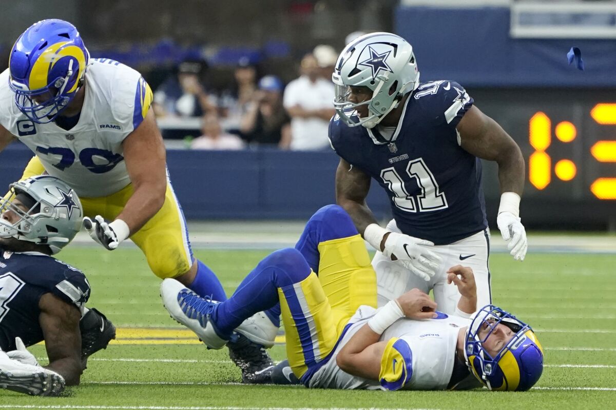 Cowboys leaning more on D without Prescott as Eagles loom - The San Diego  Union-Tribune