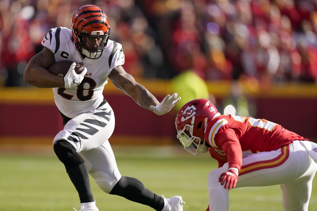 Bengals' RB Mixon quietly produces best year of his career - The San Diego  Union-Tribune