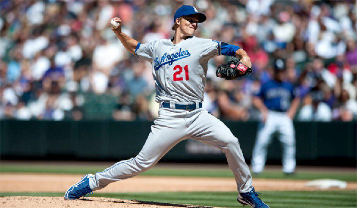 Dodgers' Zack Greinke tries to turn the tide against Braves - Los