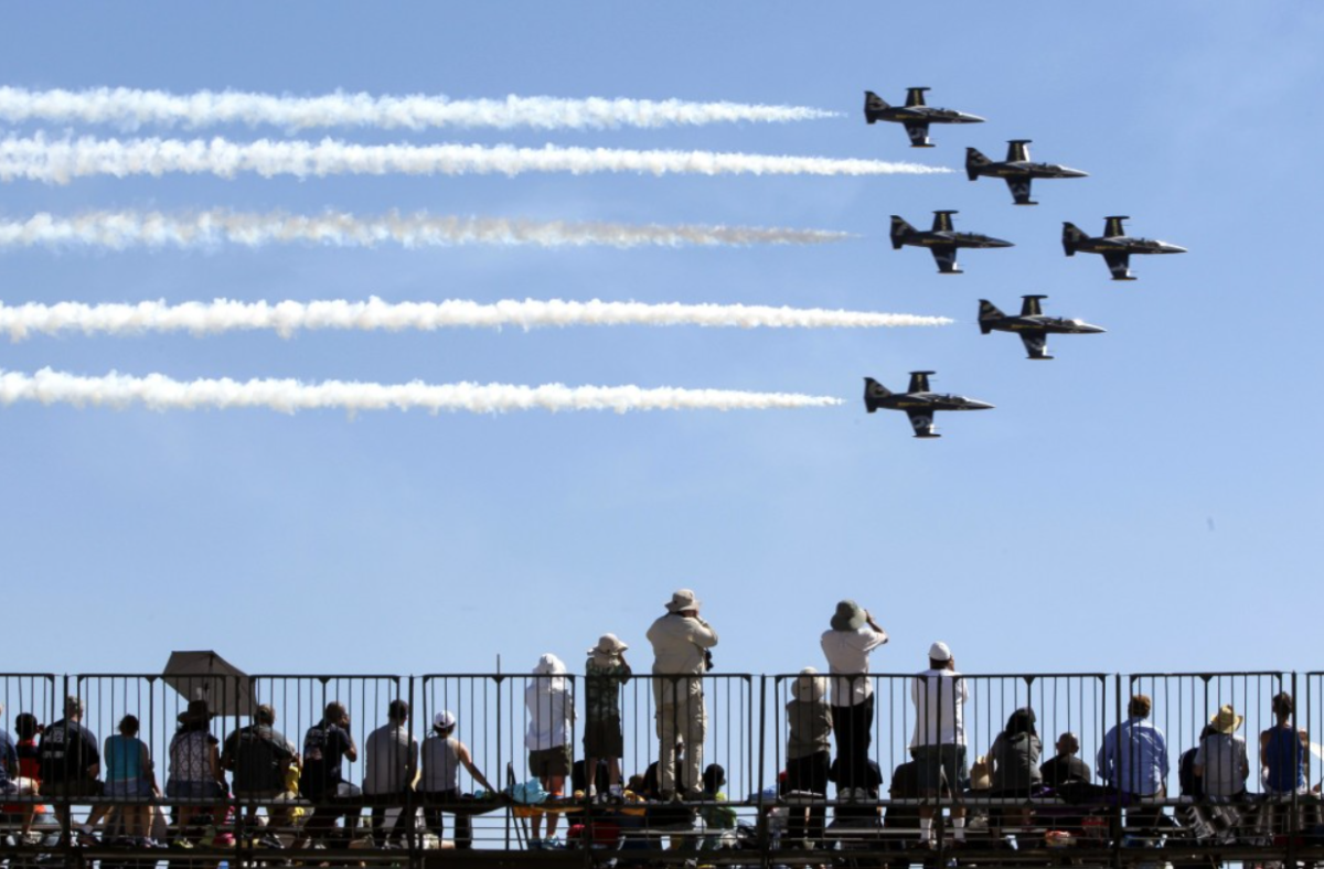 Blue Angels Aerobatic Flight Simulator