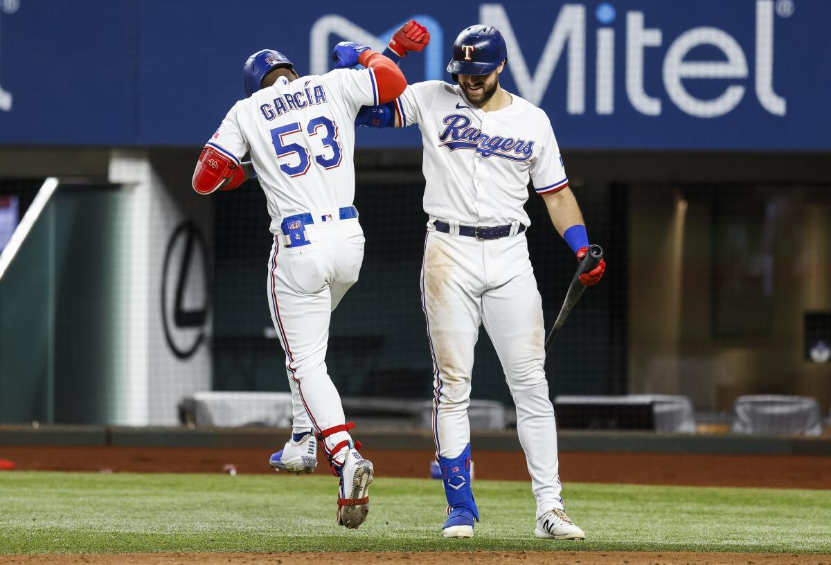 Joey Gallo homers twice in win over Athletics