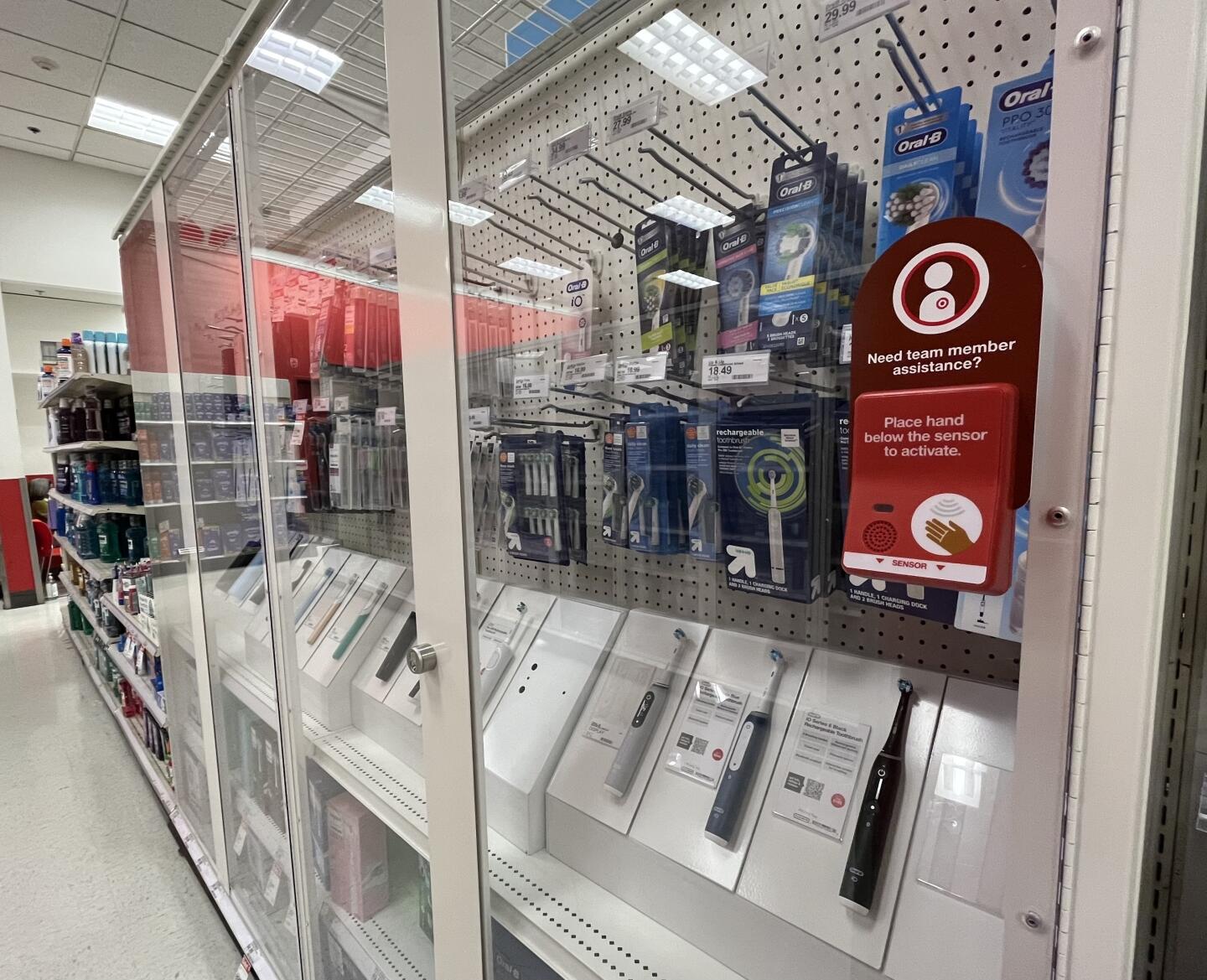 To prevent theft, many stores now lock up tons of merchandise - Los ...