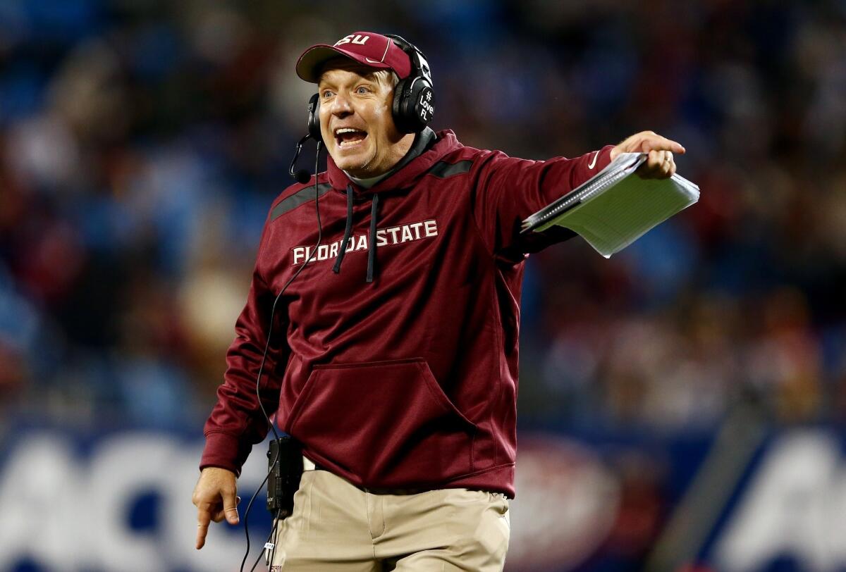 Will Florida State Coach Jimbo Fisher has his team ready for Auburn's high-flying offense when the two teams meet in the BCS title game on Jan. 6?