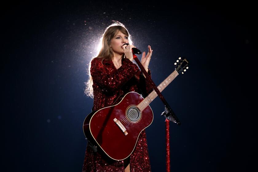 Taylor Swift performs onstage for the opening night of "Taylor Swift | The Eras Tour"