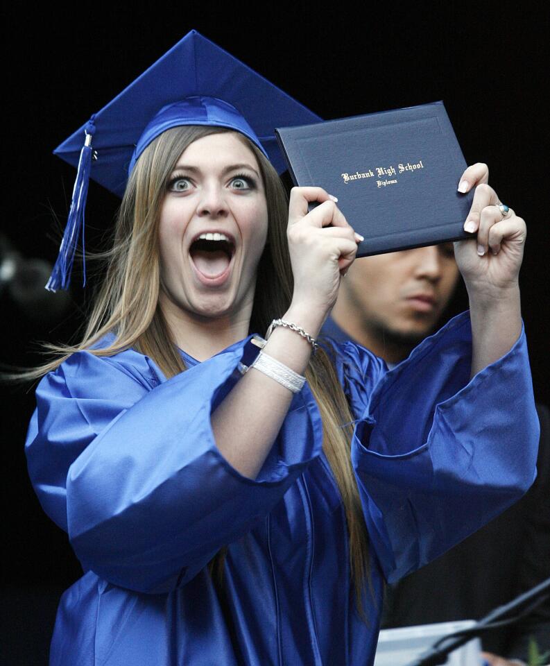 Burbank High School graduation