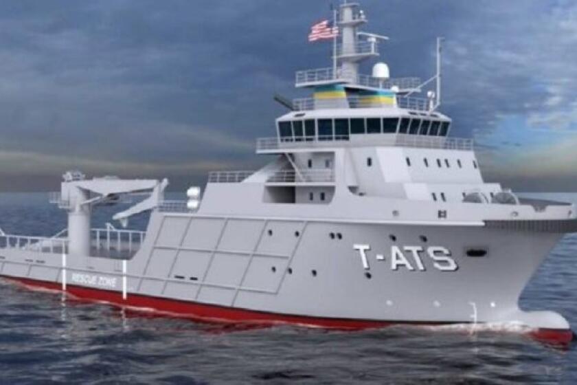 A Navajo-class fleet ocean tug will be named after James D. Fairbanks.