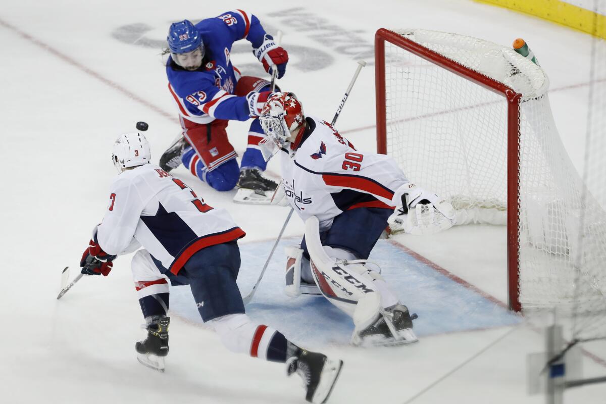 Zibanejad ties NHL record for points in a period as Rangers score 9 for 1st  time in 22 years