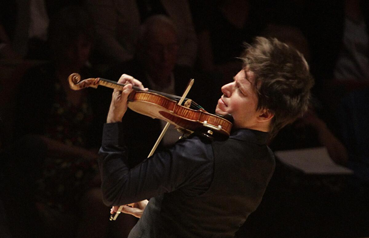 Violinist Joshua Bell 