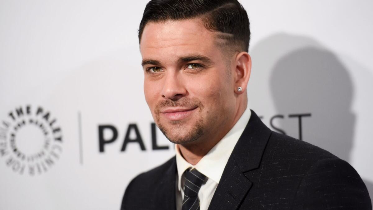 Mark Salling arrives at the 32nd annual Paleyfest "Glee" held at The Dolby Theater in Los Angeles in March 2015.