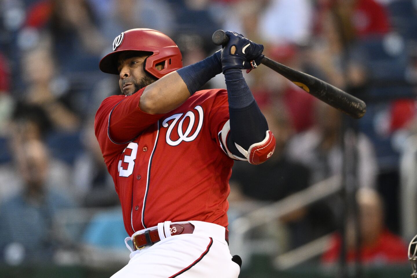 Trending: WashingtonThe Nationals’ minus-212 run differential is 44 runs worse than the next-worst team (the Pirates), due in large part to leading the majors with 662 runs allowed as a pitching staff. Without Juan Soto and Josh Bell in the lineup, they’ve lost 11 of 14. DH Nelson Cruz leads the team with 58 RBIs, but has just nine homers and a .237/.319/.351 batting line. OF Lane Thomas leads active Nationals with 11 homers but is hitting just .234/.285/.396 on the season. New 1B Luke Voit, acquired in the Soto/Bell trade, has three homers and a .234/.333/.426 batting line in 13 games with Washington while 1B Joey Meneses has five homers in his first 13 games in the majors (1.058 OPS). Former Padres SS CJ Abrams is 1-for-11 since this week’s recall from the minors. In the bullpen, RHP Kyle Finnegan (3.40 ERA) is 5-for-9 in save chances but has a 2.04 ERA over his last 15 appearances.