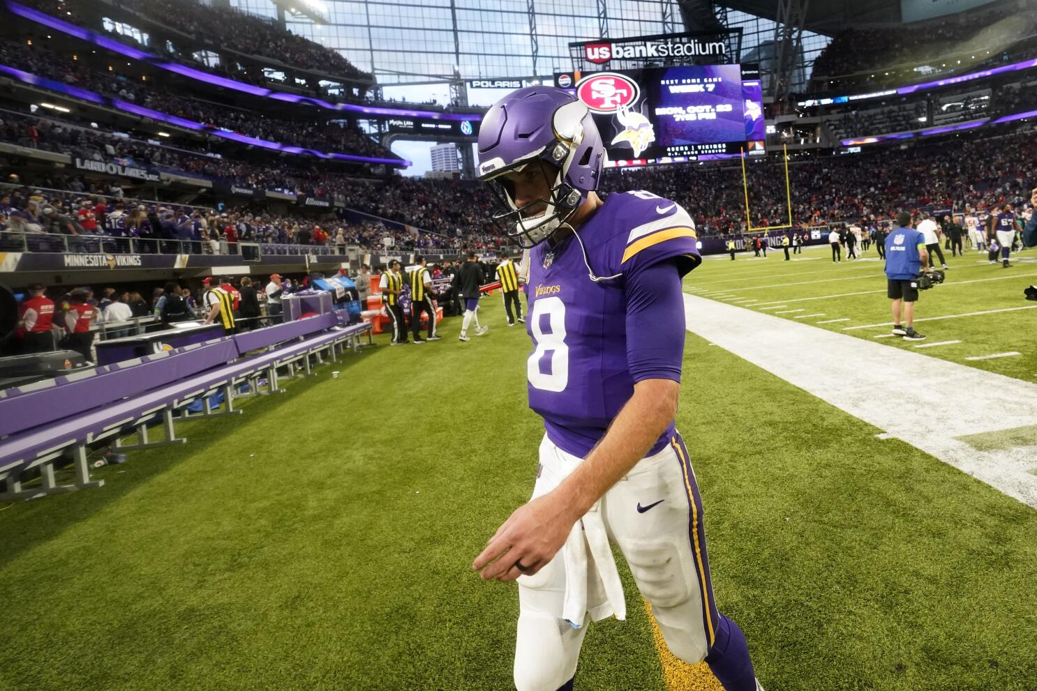 Vikings' offense out of sync as the team equals loss total from last season  - The San Diego Union-Tribune
