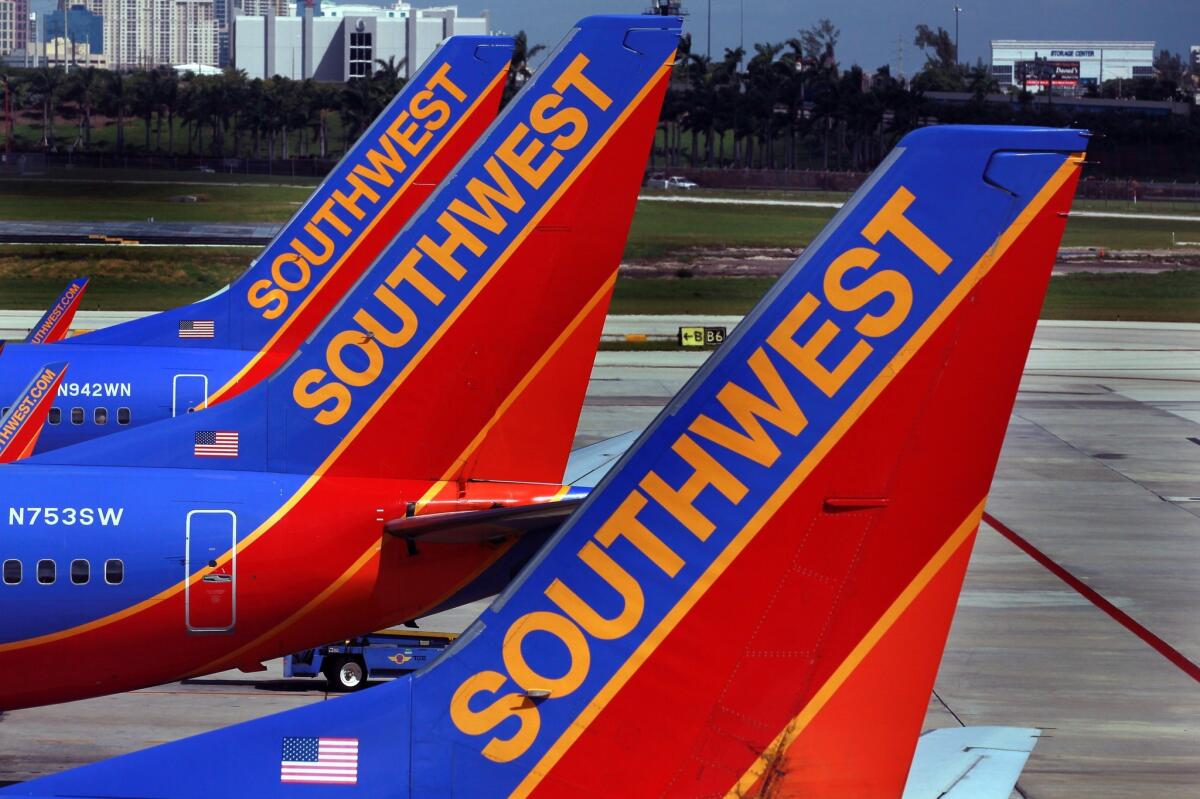 Backed up: Southwest is just beginning to emerge from a year of poor on-time performance.