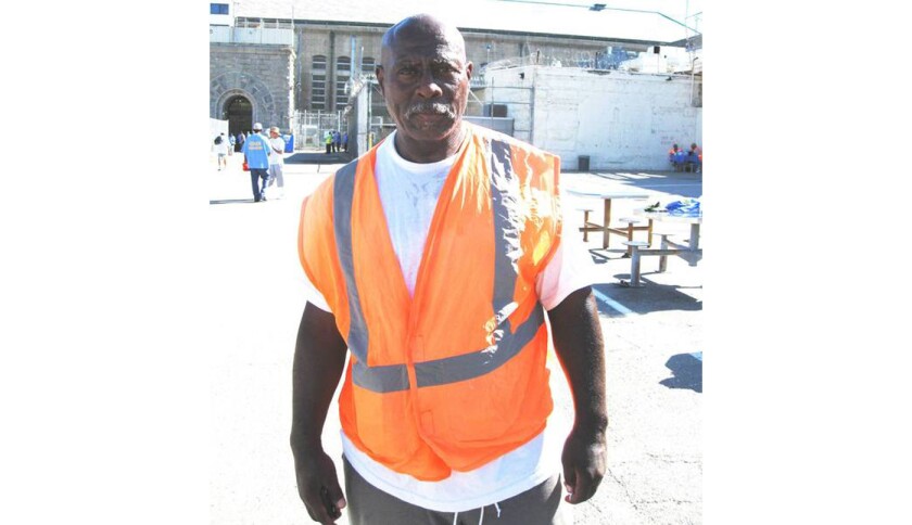 Folsom State Prison inmate Johnnie Calvin Thomas, shown on June 8, said that after 21 years of prison medical care under state and federal control, quality of care still boils down to which doctor sees him.