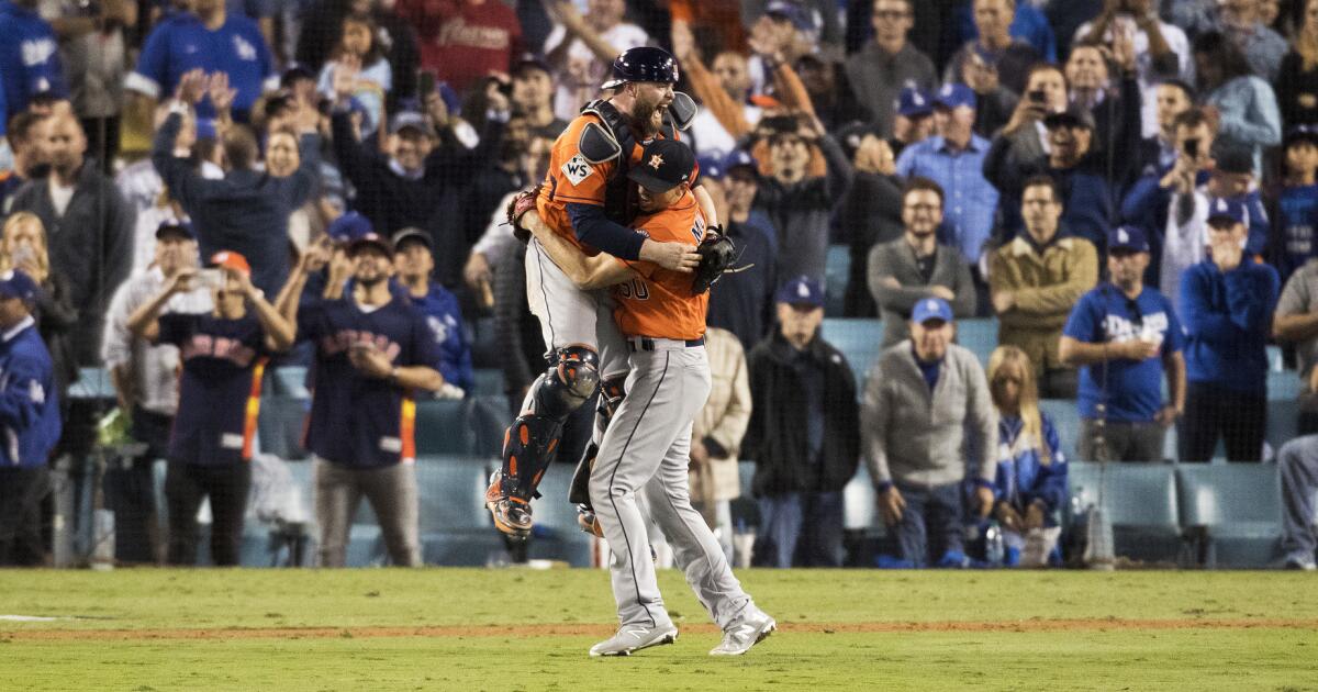 Dodgers fans should always view the Astros as cheaters - Los Angeles Times