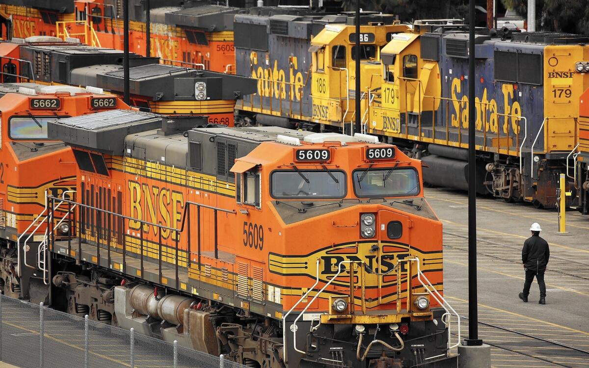 Most of the freight locomotives that Metrolink began leasing to improve rail safety are sitting idle at the cost of $500 each per day.