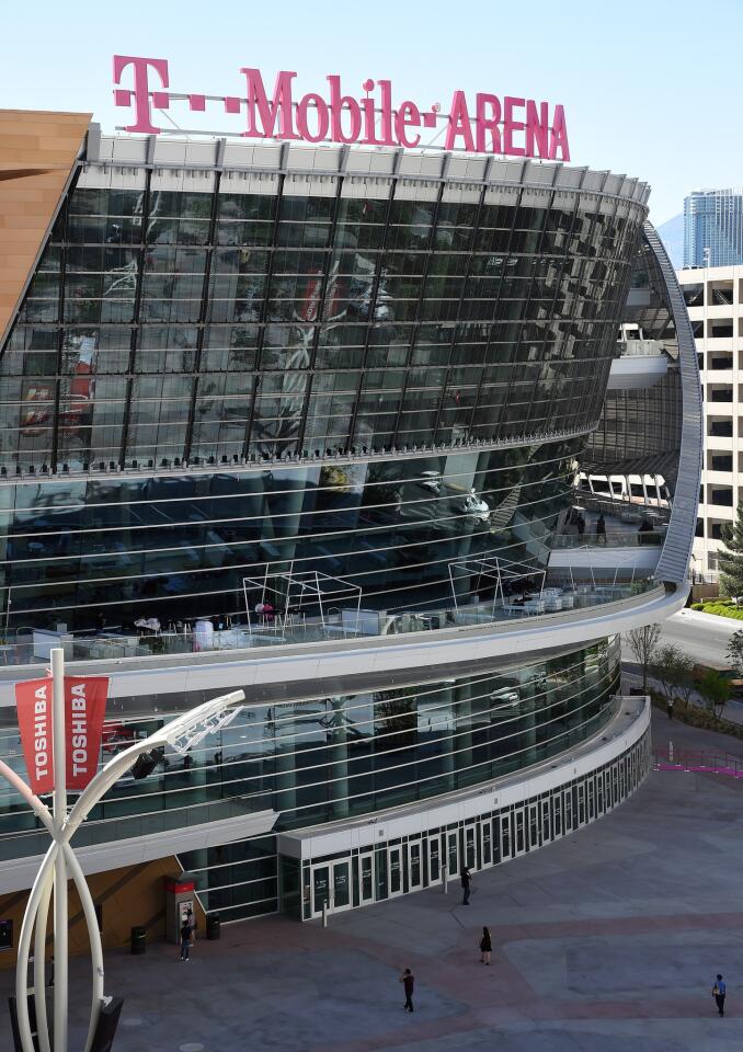 T-Mobile Arena Prepares To Open In Las Vegas