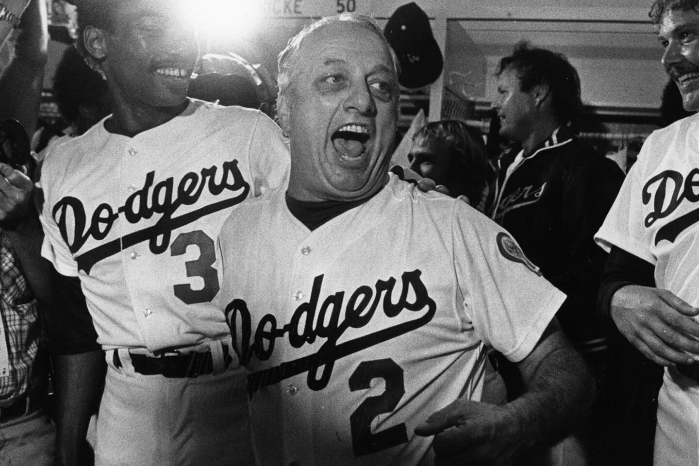 This Day In Dodgers history: Tommy Lasorda's No. 2 Jersey Retired