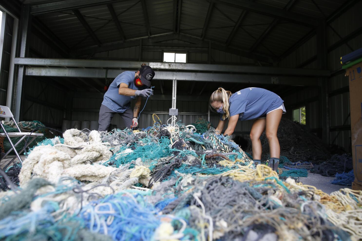 limpieza oceanos redes de pesca