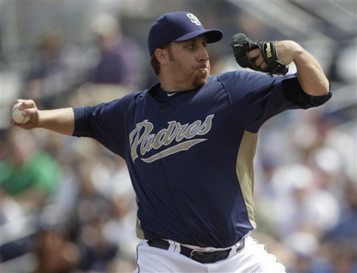 Experience, San Diego factor part of Harang starting Padres home opener -  The San Diego Union-Tribune