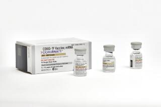 This photo provided by Pfizer in September 2023 shows single-dose vials of the company's updated COVID vaccine for adults. U.S. regulators have approved updated COVID-19 vaccines from Pfizer and Moderna, shots aimed at revving up protection this fall and winter. The Food and Drug Administration's decision Monday, Sept. 11, 2023 is part of a shift to treat fall COVID-19 vaccine updates much like getting a yearly flu shot. (Pfizer via AP)