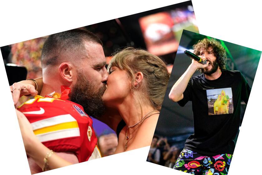 Travis Kelce, Taylor Swift and Lil Dicky