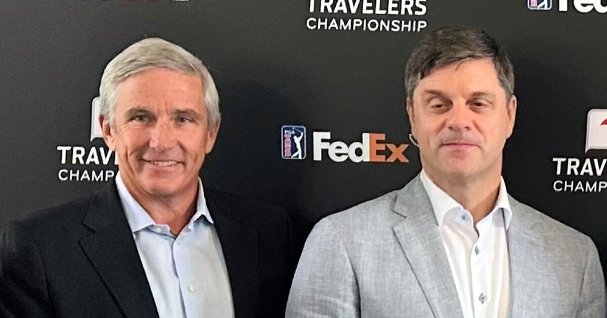PGA Tour names its first-ever CEO as its commissioner plans his exit in 2026