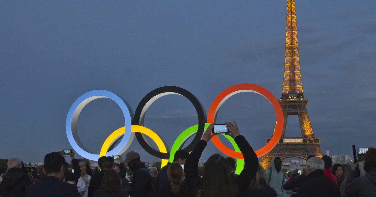 Les anneaux olympiques de Paris 2024 seront placés sur la Tour Eiffel